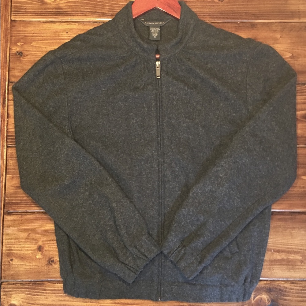 Banana Republic Zip-front Lightweight Jacket sz M